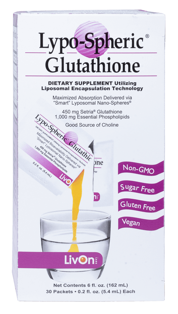 LivOn LYPO-SPHERIC GLUTATHIONE | The Madison Apothecary