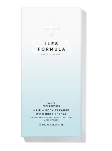 ILES FORMULA HAIR + BODY CLEANSE + SPONGE