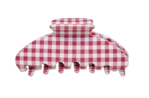 EMI JAY Big Effing Clip in Cherry Gingham