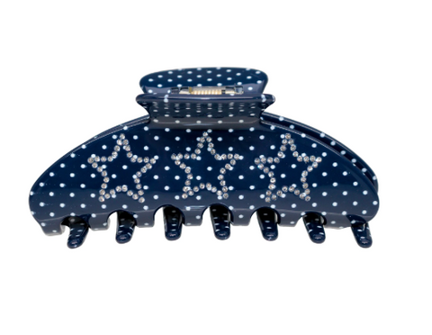 EMI JAY Big Effing Clip in Polka Dot Darling