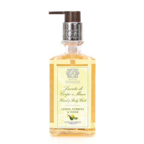 Antica Farmacista Hand and Body Wash Lemon, Verbena & Cedar 10oz