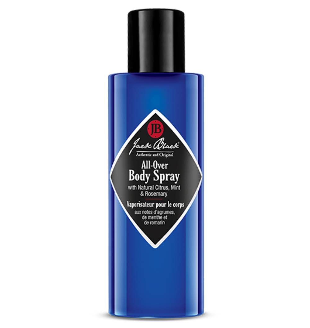 Jack Black All-Over Body Spray with Citrus, Mint & Rosemary 3.4 oz