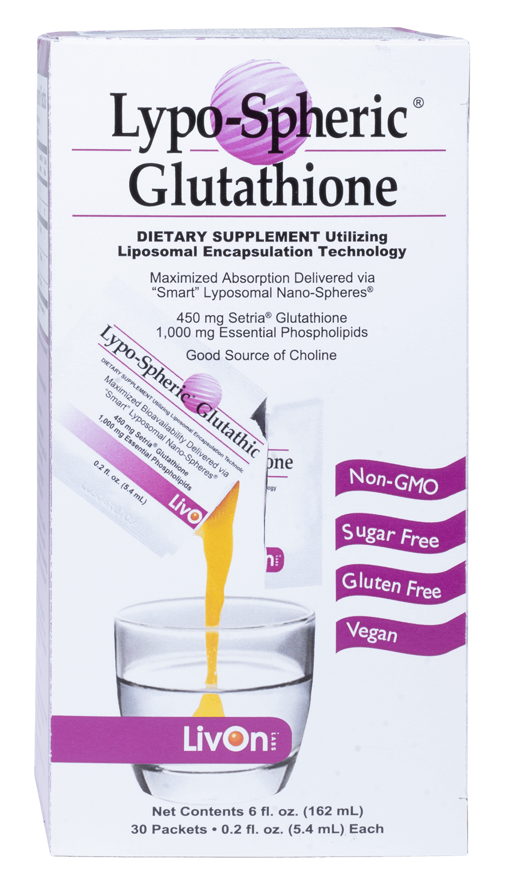 LivOn LYPO-SPHERIC GLUTATHIONE | The Madison Apothecary LivOn LYPO-SPHERIC GLUTATHIONE | The Madison Apothecary