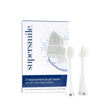 Super Smile Zina45 Sonic Pulse Toothbrush Replacement Heads