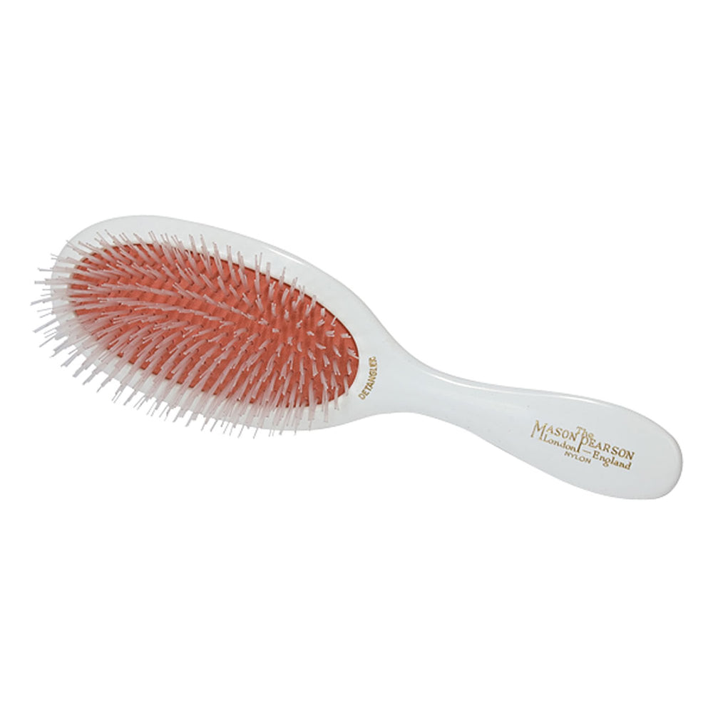 Mason Pearson ヘアブラシ ホワイト Mason Pearson Detangler All Nylon Brush | The Madison Apothecary