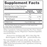 Protocol  D-Mannose 500 mg  , 90 veg caps