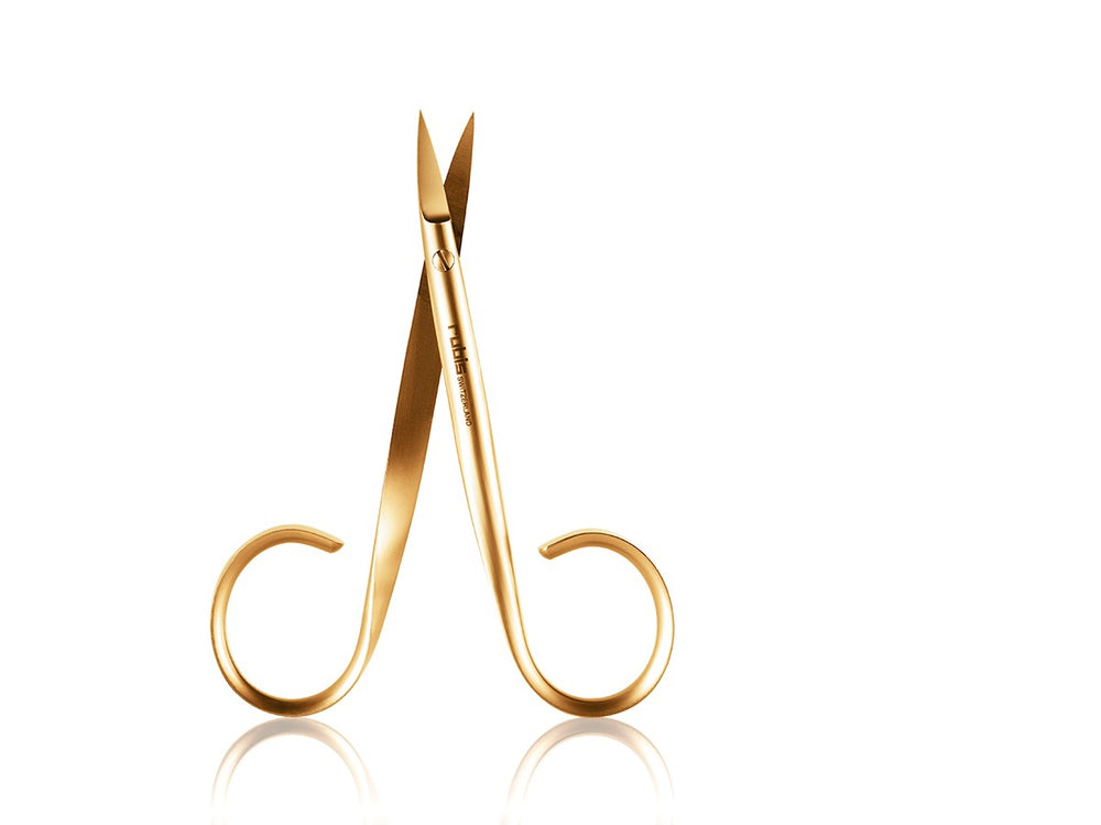 Nail Scissors Classic Gold, Rubis