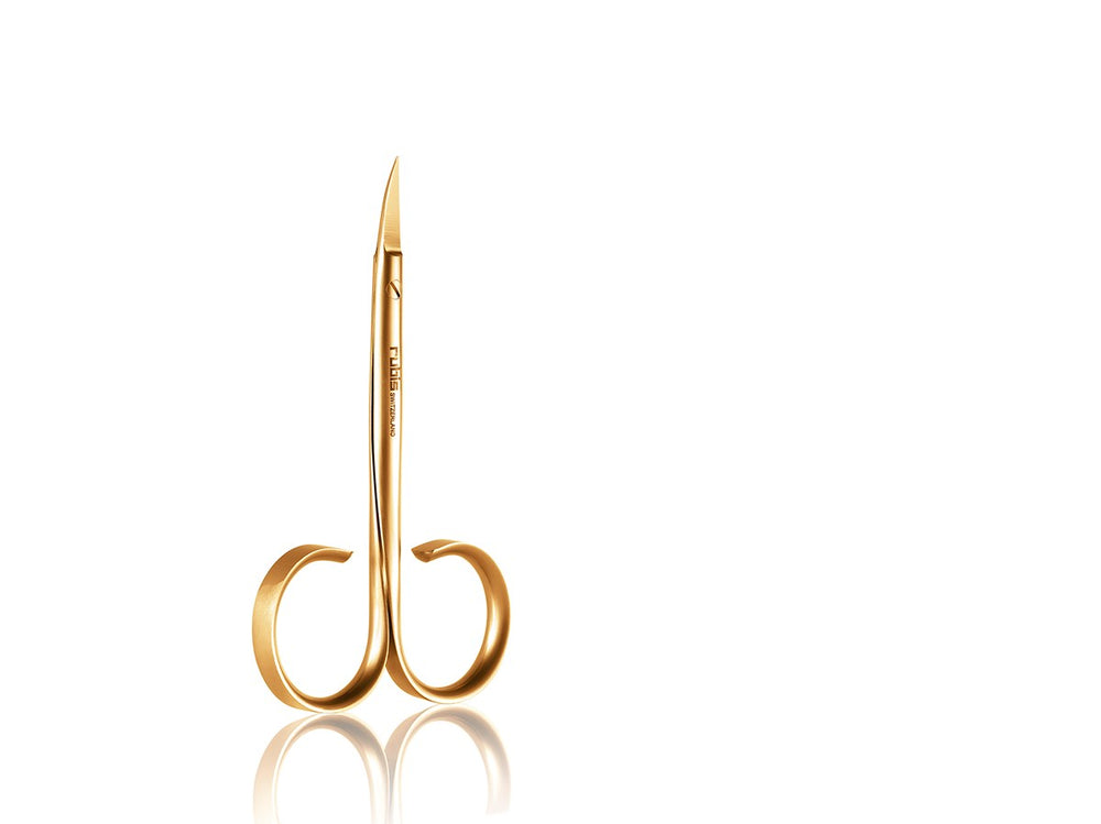 Nail Scissors Classic Gold, Rubis