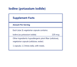Pure Encapsulations Iodine (potassium iodide) 120's