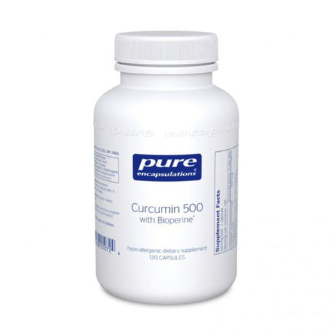 Pure Encapsulations Curcumin 500 with Bioperine 120's