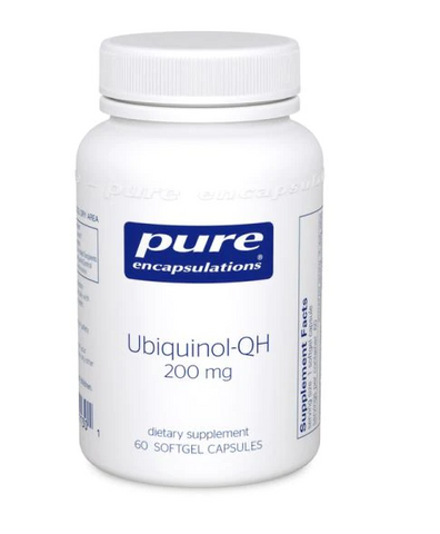 Pure Encapsulations Ubiquinol-QH 200 mg 60's