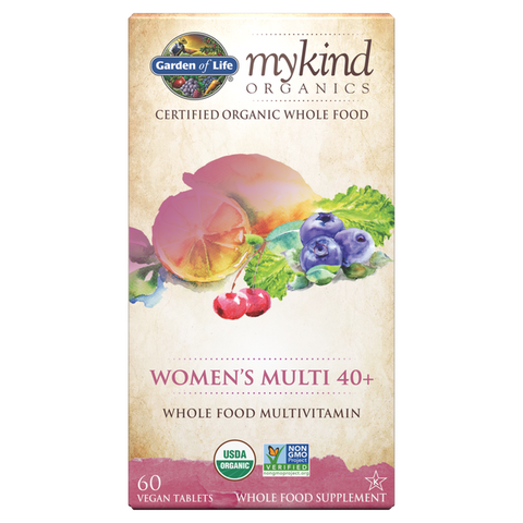 Garden of Life mykind Organics Women's 40+ Multi Tablets