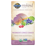 Garden of Life mykind Organics Women's Once Daily Tablets